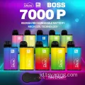Bos jus buah kapasitas besar e-rokok 7000 puffs